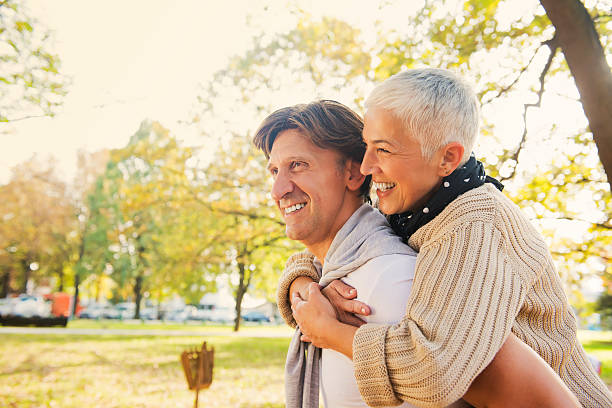 istock Mature couple have fun 520788911