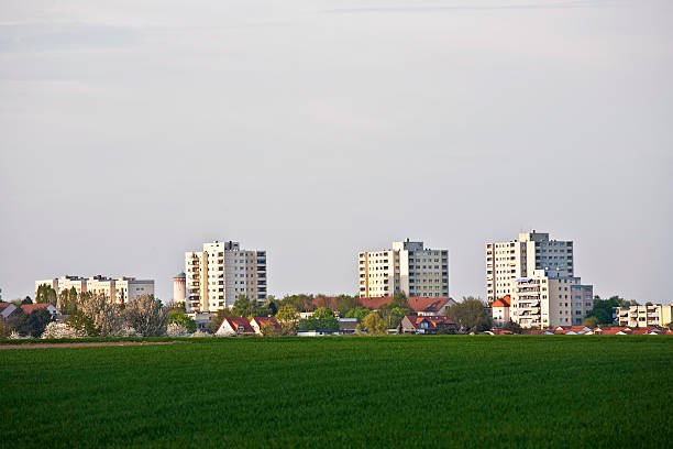 istock view over acre to skyline of Frankfurt 520789655