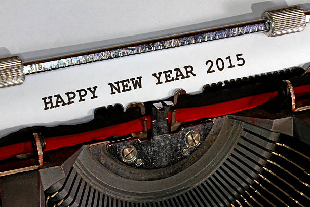 istock Happy new year 2015 written with black ink 520792337
