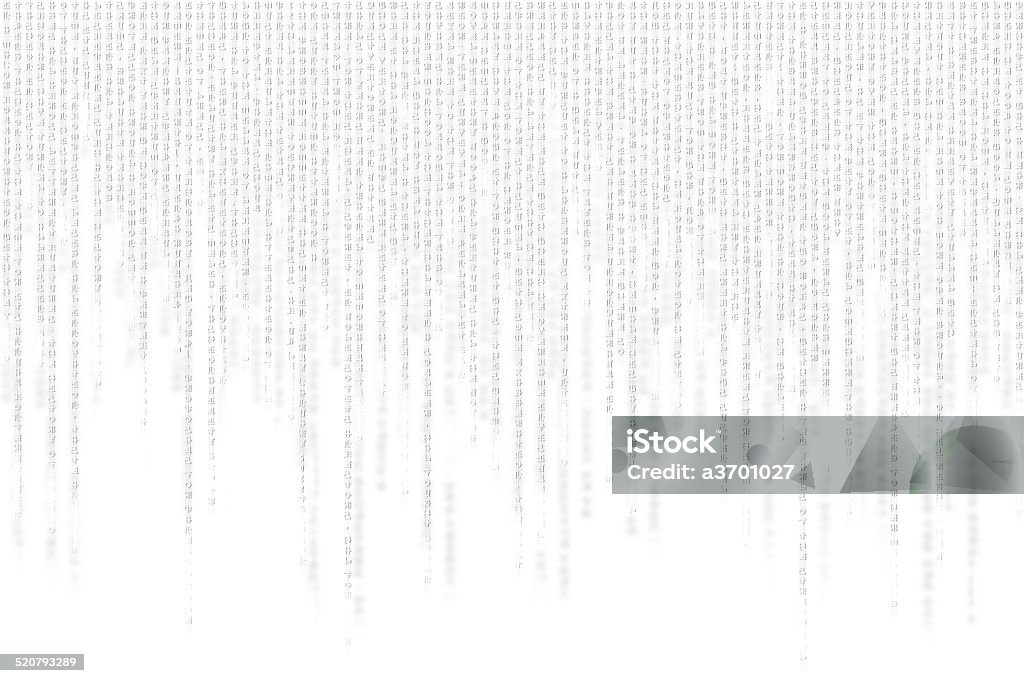 Gray Matrix Pattern Gray Matrix Background Computer Generated Stock Illustration - Download ...