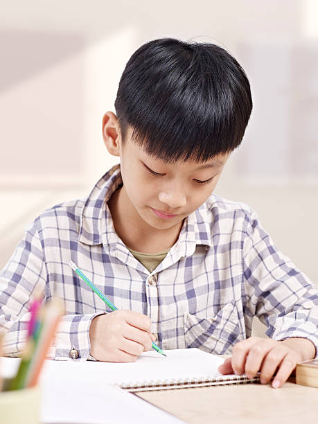 istock asian child studying at home 520793814