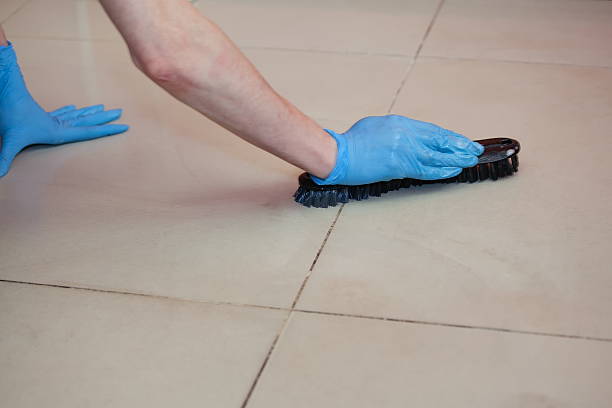 istock Woman cleaning the floor 520794382