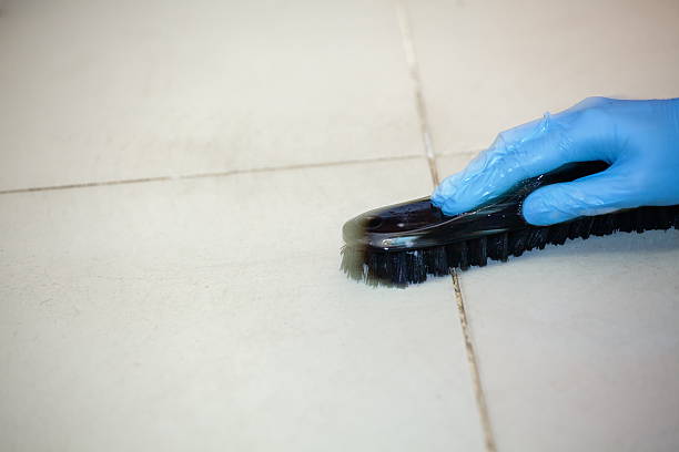 istock Woman cleaning the floor 520794406