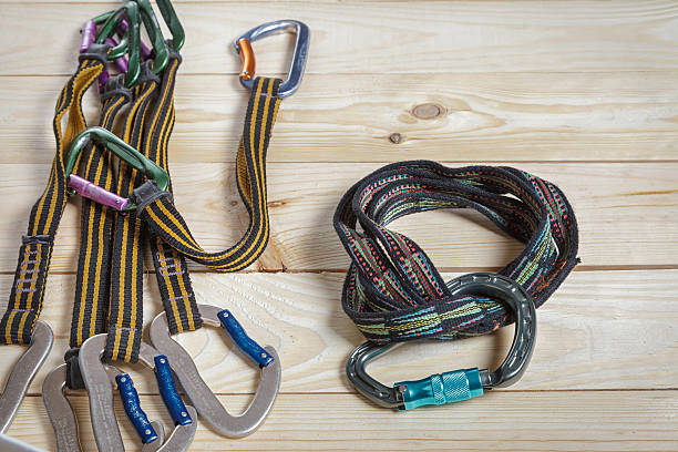istock Equipment for mountaineering and rock climbing 520797688