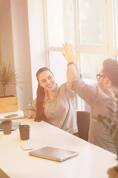istock Freelance man and woman 520798832
