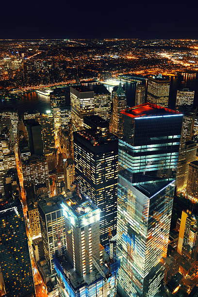 istock New York City downtown at night 520803800