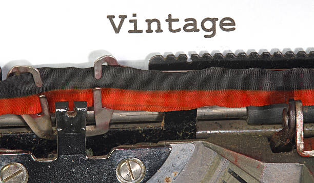 istock vintage written with black ink 520803837