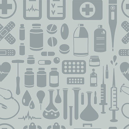 Med Pattern Med Pattern Stock Illustration - Download Image Now - Abstract ...