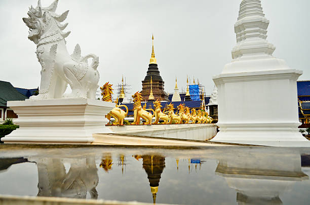 Ancient pagoda temple in Chiang Mai, Thailand.Ancient pagoda temple in Chiang Mai, Thailand.