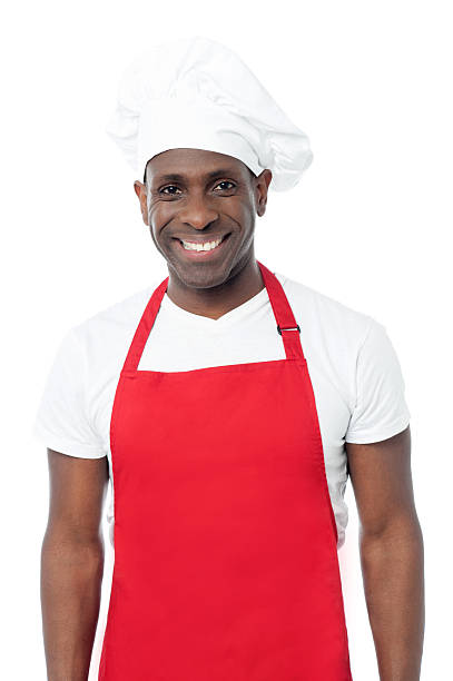 istock Smiling male chef in uniform 520805674