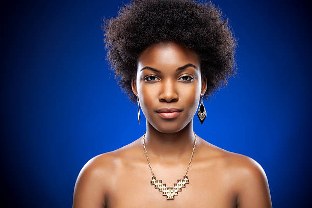 istock Beautiful young black woman 520805979