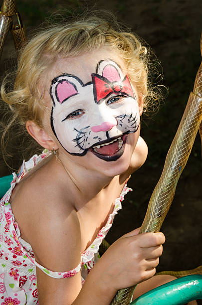 istock hallo kitty face painting 520808625