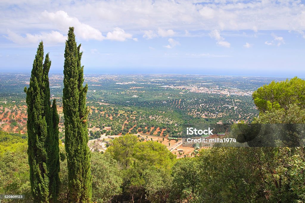 Panoramic view of Fasano. Puglia. Italy. Italy Stock Photo