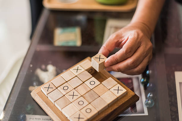 istock Wood sudoku board and tiles 520832684