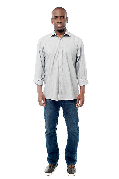 istock Man in casuals isolated on white 520832842