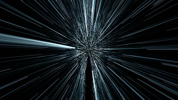 istock silhouette of a human, hyperspace jump 520834112