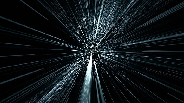 istock silhouette of a human, hyperspace jump 520834244