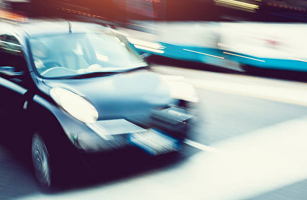 istock Blurred traffic on the road 520834722