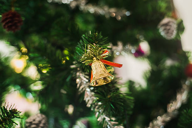 istock Red Christmas ornament hanging 520834936