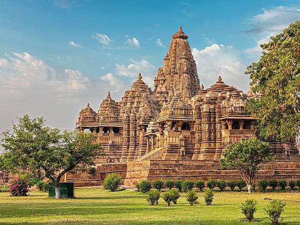 istock Famous temples of Khajuraho 520838006