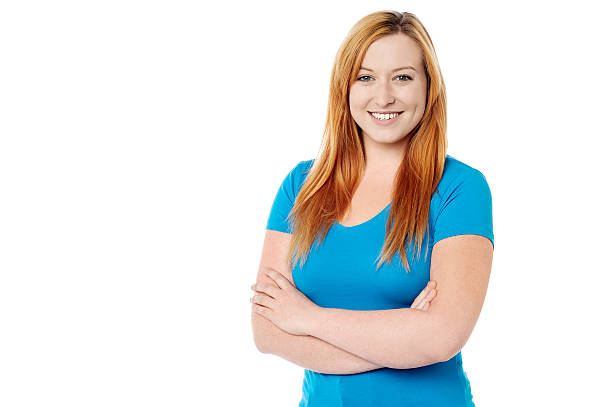 istock Casual portrait of a smiling lady 520838530