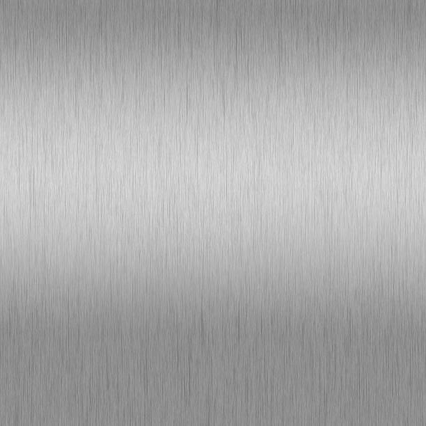 Stainless steel / Steel plate / Silver background chrome texture