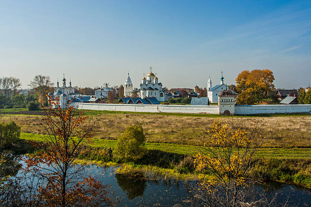 touristiques de la ville en russie, souzdal - russian orthodox orthodox church cathedral russian culture photos et images de collection