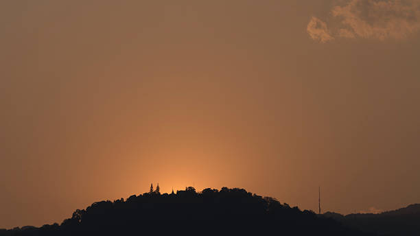 istock asian buddhist pagoda on mountain during sunset 520839030
