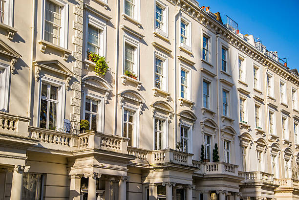 istock Residential buildings in London 520840356