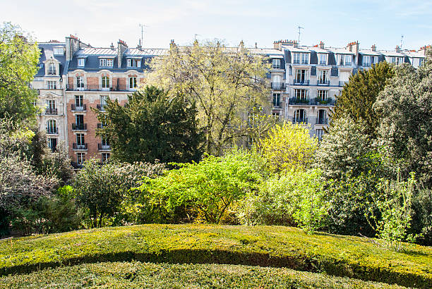 istock Parisian garden, park during summer time 520840391