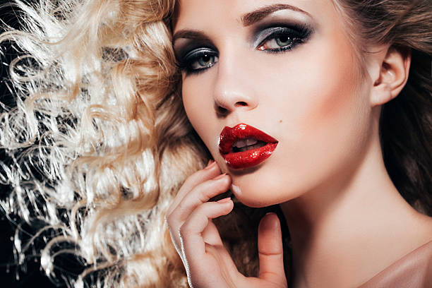 istock Expressive studio shot of young beautiful woman 520840951