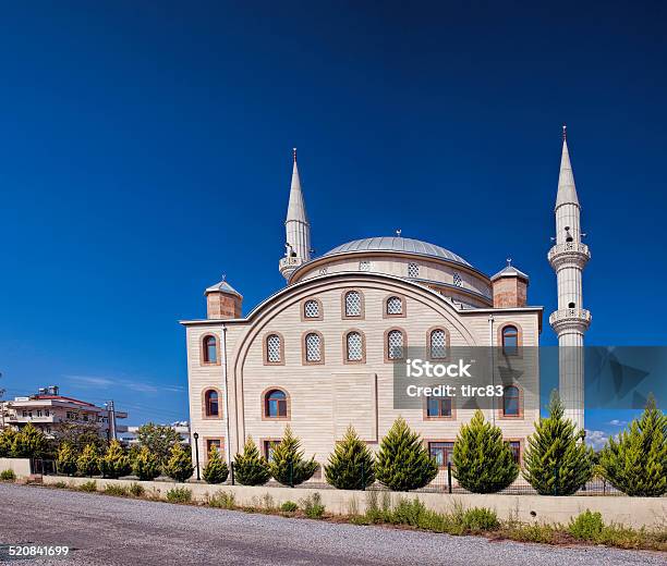 Turkish Mosque With Twin Spires Stock Photo - Download Image Now - Blue, Church, Color Image