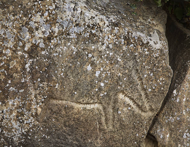 istock Petroglyphs in Gobustan National Park. Azerbaijan 520842629