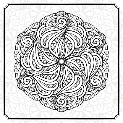 Abstract Round Design Element Stock Illustration - Download Image Now ...