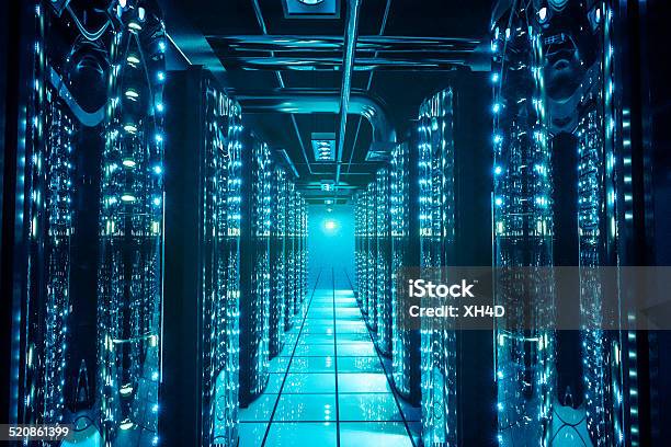 Datencenter Stockfoto und mehr Bilder von Netzwerkserver - Netzwerkserver, Station, Agrarbetrieb