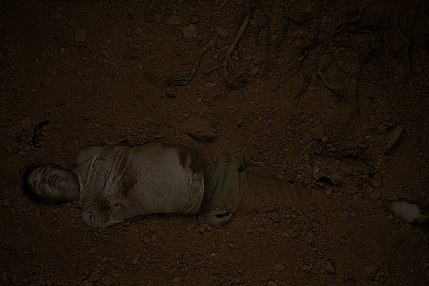 istock CSI male murder victim buried 520861833