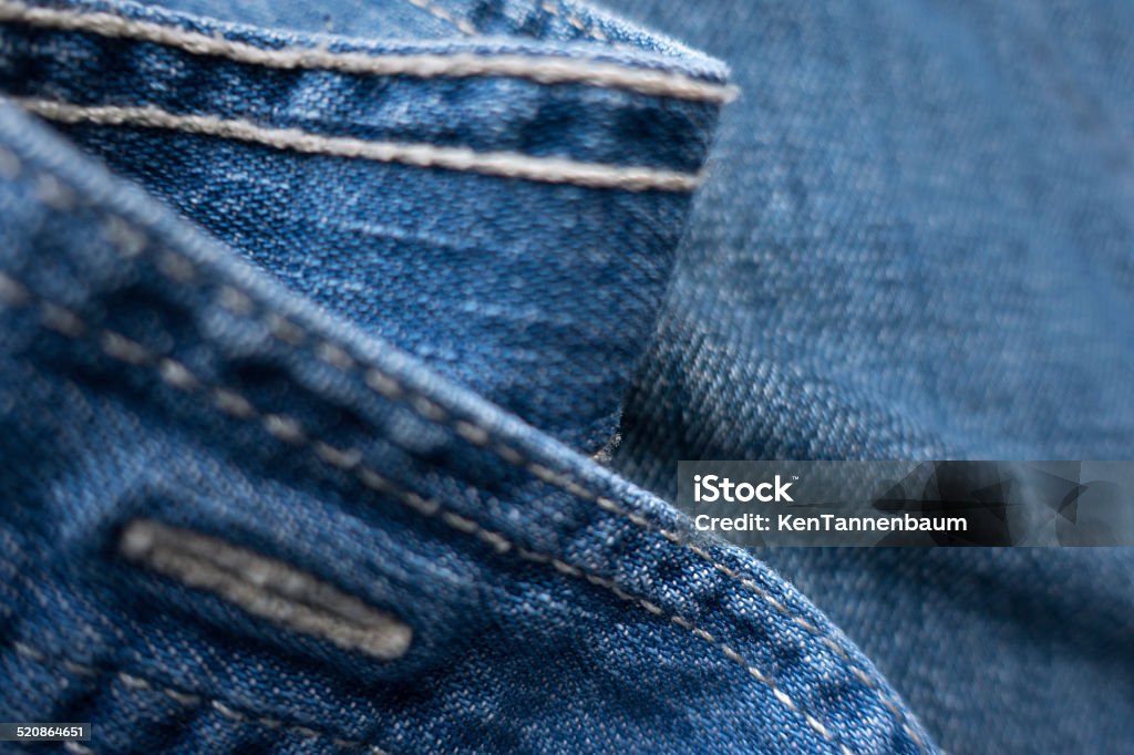denim layers of folded denim material Arts Culture and Entertainment Stock Photo