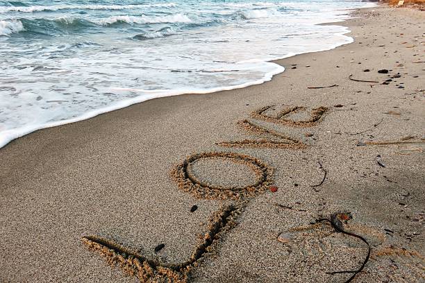 istock Love Letters in the Sand 520866807