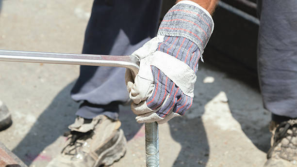 istock Real and ordinary construction worker on his job. 520875394