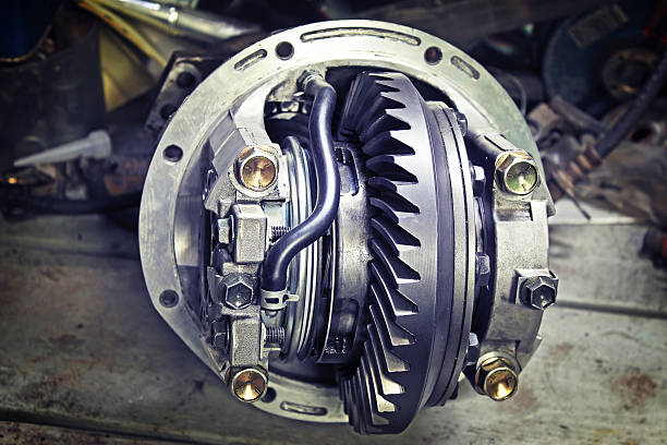 istock Front reduction gear from a Japanese car 520878112