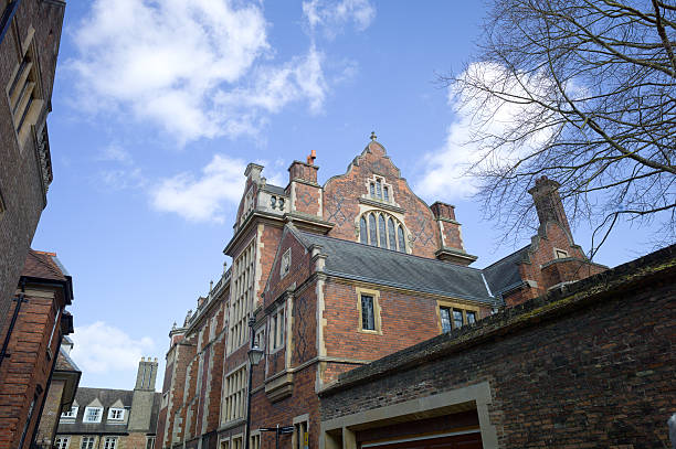 istock Cambridge, old historic city center, UK 520881052