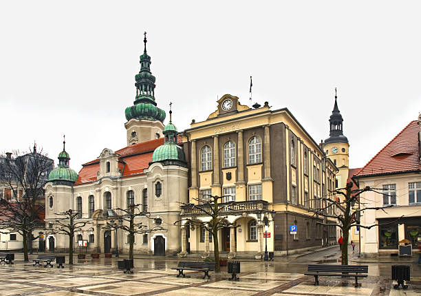 istock Marketplace in Pszczyna. Poland 520882802