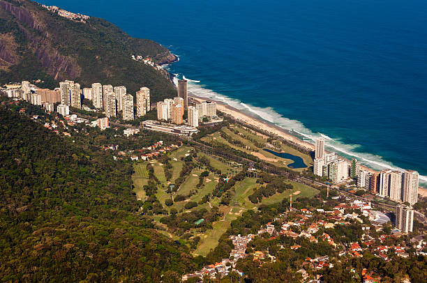 istock Condo Buildings in Front of the Beach 520888603