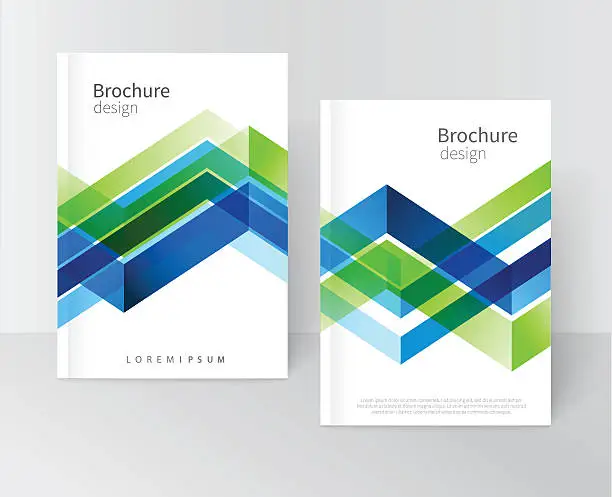 Vector illustration of Brochure, leaflet, flyer, cover template