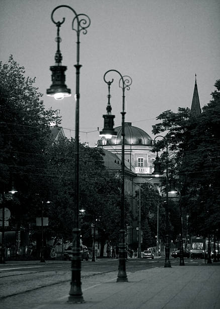 istock Bridge Theatre in Poznan 520889357