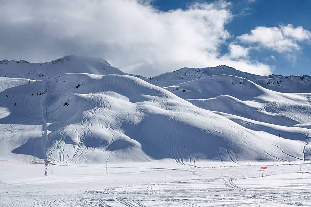 istock Skiing in Tignes, France 520889505