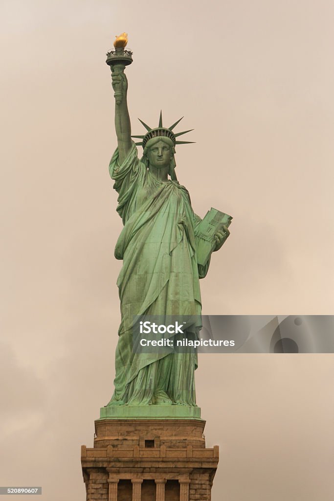 Statue of Liberty Retro Adult Stock Photo