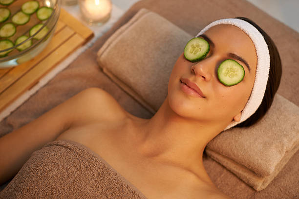 istock Nothing better than a facial to unwind 520890899