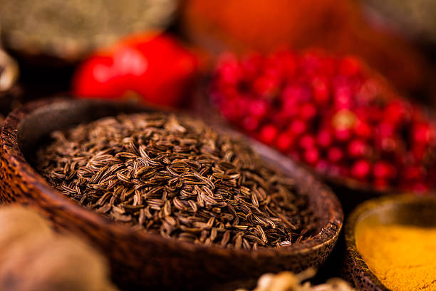 istock Traditional Asian seasoning on wooden table 520910971