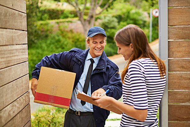 istock If you could just sign for me there... 520911345
